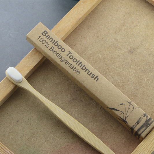 100% Biodegradable Bamboo Toothbrush