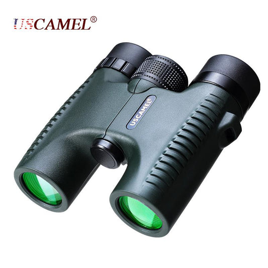 USCAMEL Military Compact 10x26 HD Waterproof Binoculars Clear Vision Zoom Professional Telescope for Travel Outdoor Hunting