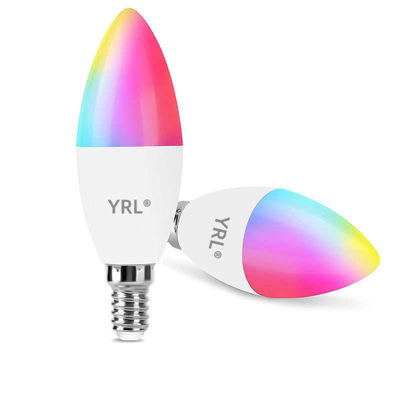 Smart WifI Led Lamp E14 RGB CW WW Led Bulb Dimmable 85-265V Voice Control Light Bulbs Alexa Google Home For Home