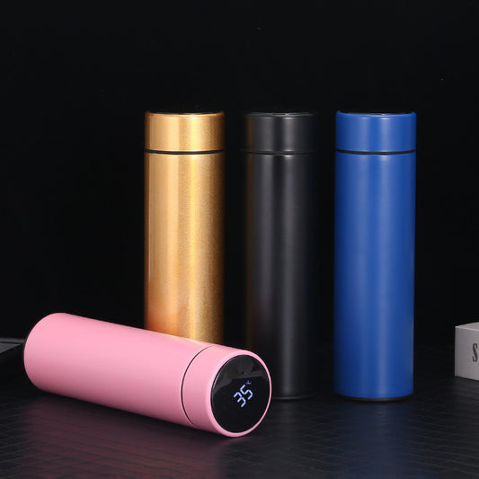 Premium Dual-Grade Stainless Steel Insulated Smart Water Bottle