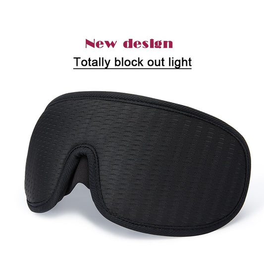 3D Sleeping Mask Block Out Light Soft Padded Sleep Mask For Eyes Slaapmasker Eye Shade Blindfold Sleeping Aid Face Mask Eyepatch