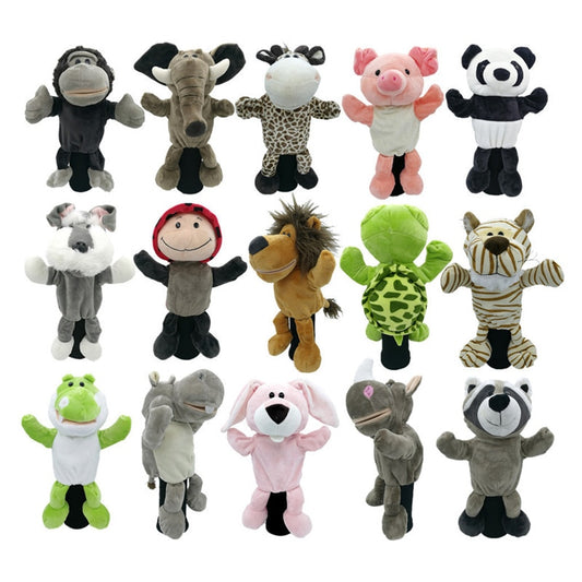 All Kinds Of Animals Golf Headcovers Driver Woods Golf Covers Fit Up To 460cc Men Lady Mascot Novelty Cute Gift