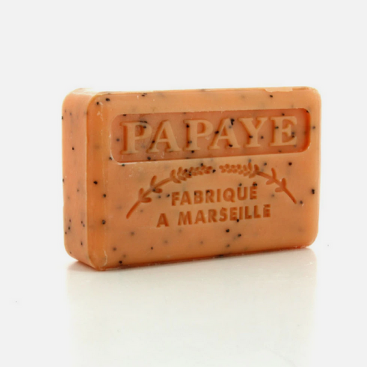 Papaya - Marseille scented soap - 125 gr