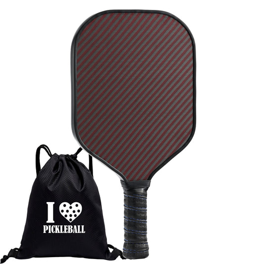 KEVLAR Pickleball Paddles Carbon Fiber Surface PP Honeycomb Core Comfortable Grip Pickle Ball Racket with Bag for Women Men